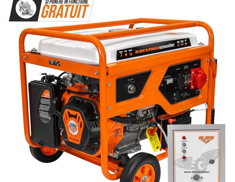 Agregat RURIS R-POWER GE9000 RC ATS