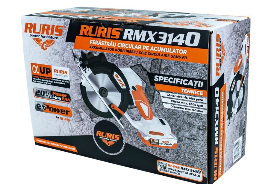 Akumulatorski cirkular RURIS RMX3140