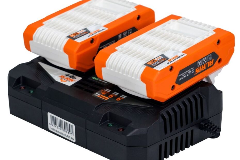 Komplet 2 akumulatora + dupli punjač RURIS Alfa UP 4444e