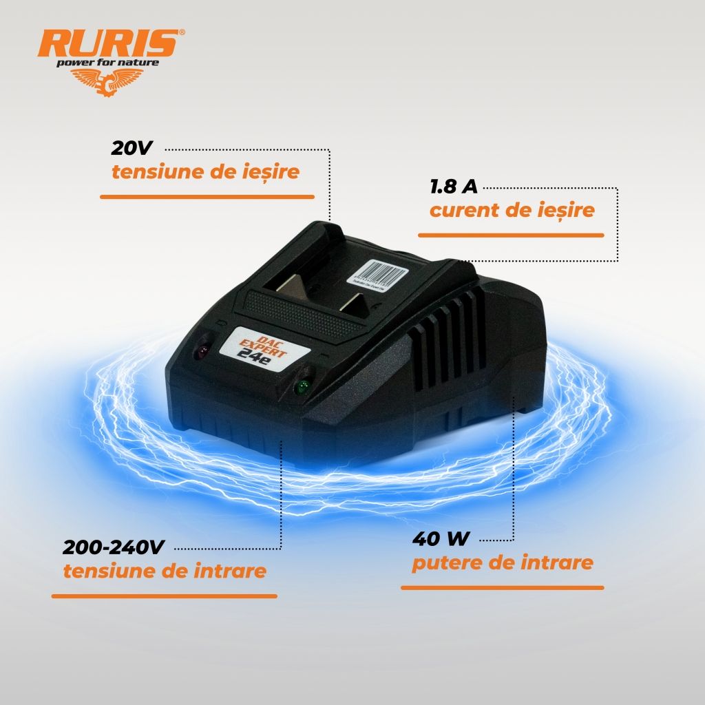 Punjač RURIS DAC EXPERT 24e